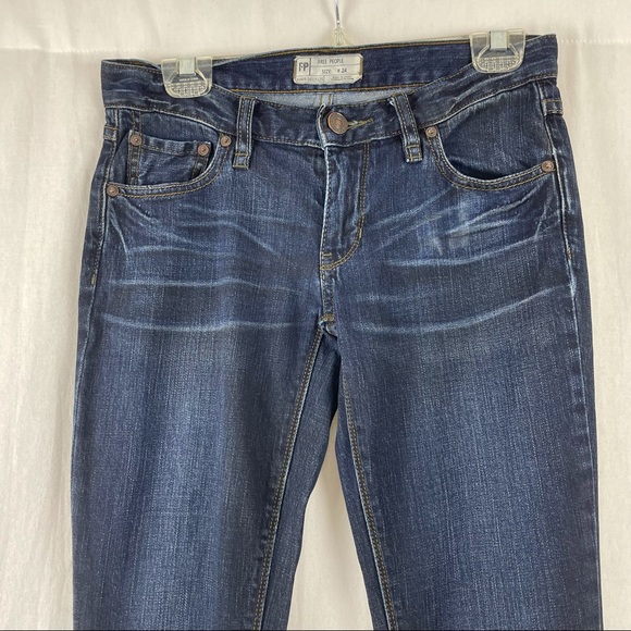 Free People Dark Wash - Picture 3 of 6